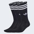 Три пары носков 3-Stripes High Crew Adidas JV7417, прев. 0