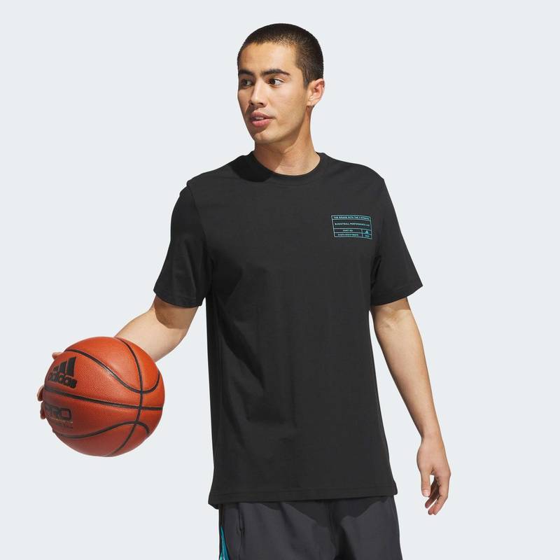 Футболка Basketball Graphic Adidas JV8301, рис. 2