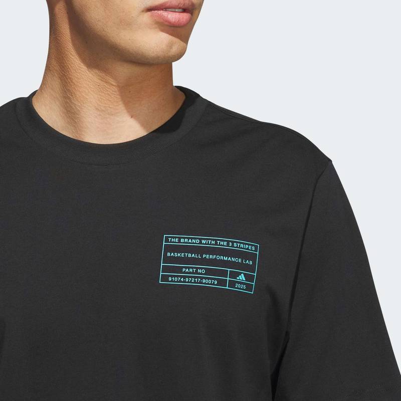 Футболка Basketball Graphic Adidas JV8301, рис. 3