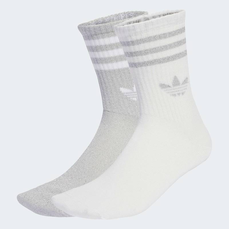 Дві пари шкарпеток 3-Stripes Glitter Crew Adidas JX5204, рис. 0