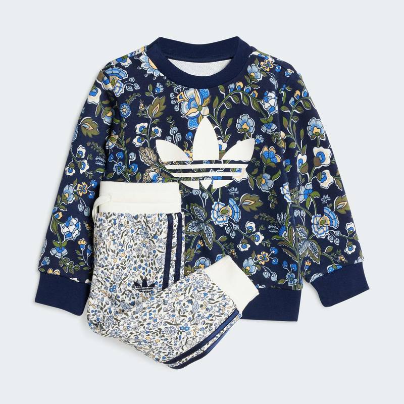 Комплект: світшот і штани Originals X Liberty London Crew Kids Adidas JY3019, рис. 0