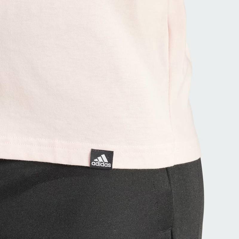 Футболка жіноча Pink Collegiate Graphic Tee Adidas IZ1158, рис. 5