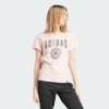 Женская футболка Pink Collegiate Graphic Tee Adidas IZ1158, прев. 2