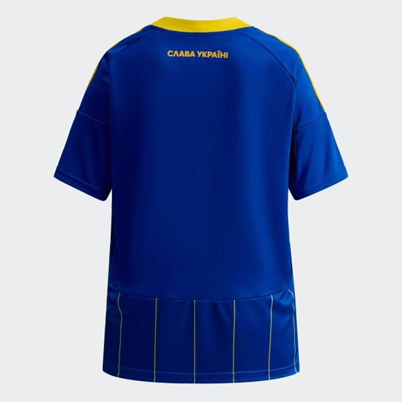 Дитяча футболка збірноі України Ukraine 24 Kids Performance Adidas IP2186 (синя), рис. 6