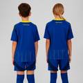 Дитяча футболка збірноі України Ukraine 24 Kids Performance Adidas IP2186 (синя), прев. 2
