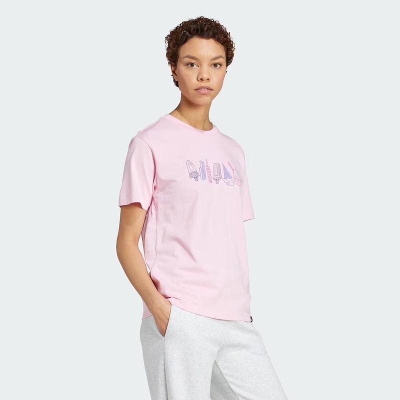 Футболка жіноча Lounge Food Adidas JN8272, рис. 2