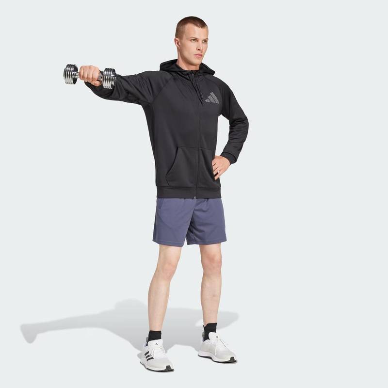 Кофта чоловіча Black Game and Go Training Full-Zip Adidas IN5560, рис. 2