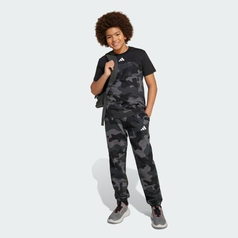 Спортивні штани дитячі Seasonal Essentials Camo Fleece Kids Adidas JN2224, рис. 0