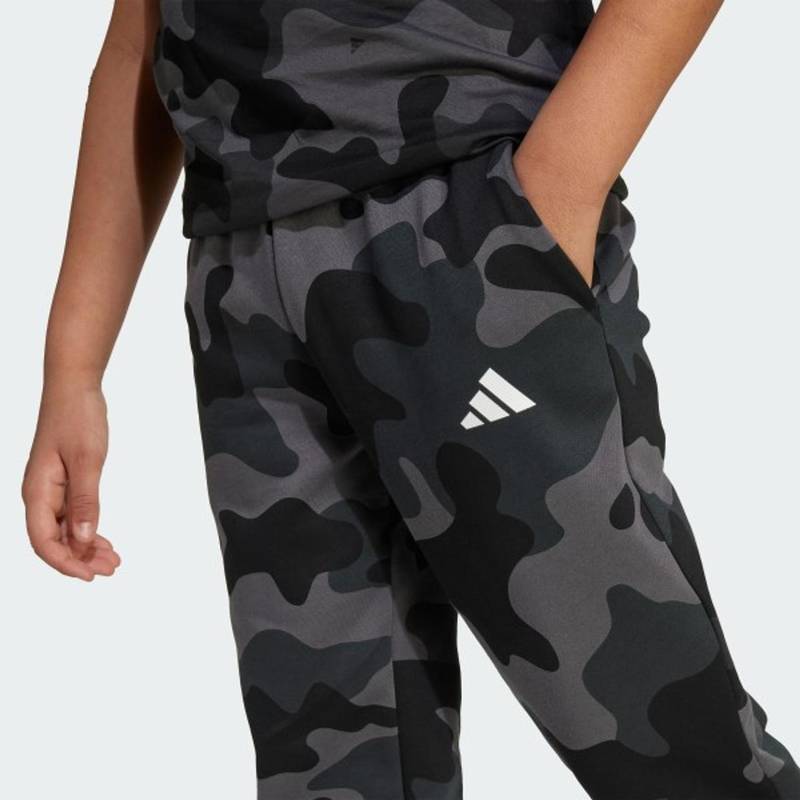 Спортивні штани дитячі Seasonal Essentials Camo Fleece Kids Adidas JN2224, рис. 2