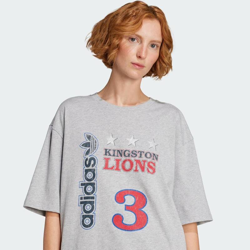 Женская футболка Originals Retro Lions Boyfriend Adidas JW0193, рис. 5