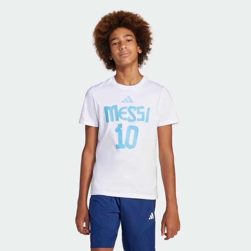 Футболка детская Messi Name and Number Graphic Adidas JJ1416, рис. 0