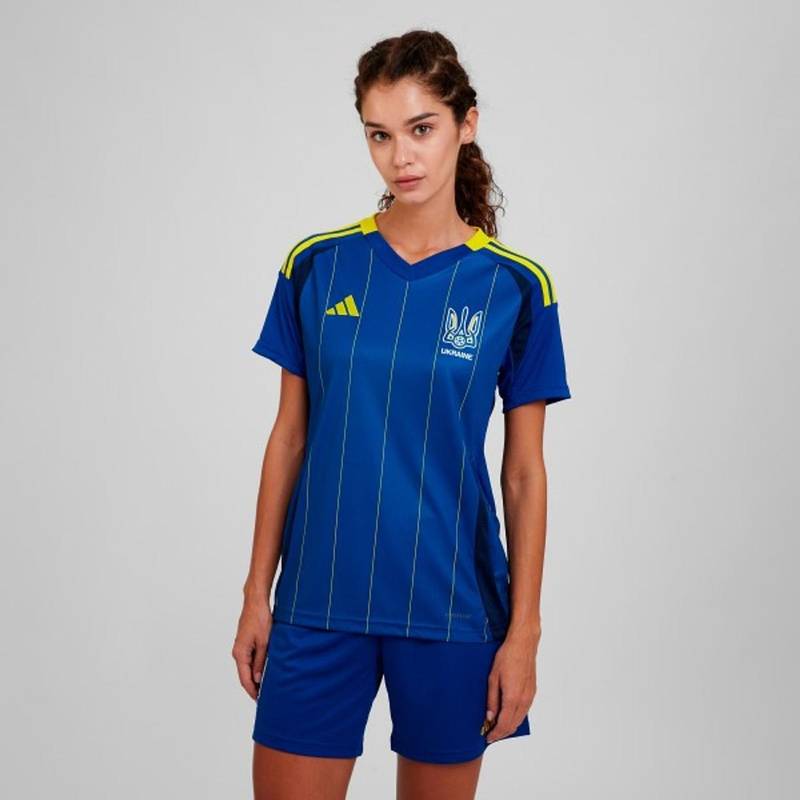 Женская футболка сборной Украины Ukraine 24 Performance Adidas IP2179 24/25, рис. 0