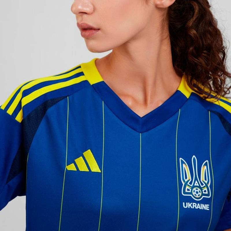 Женская футболка сборной Украины Ukraine 24 Performance Adidas IP2179 24/25, рис. 4