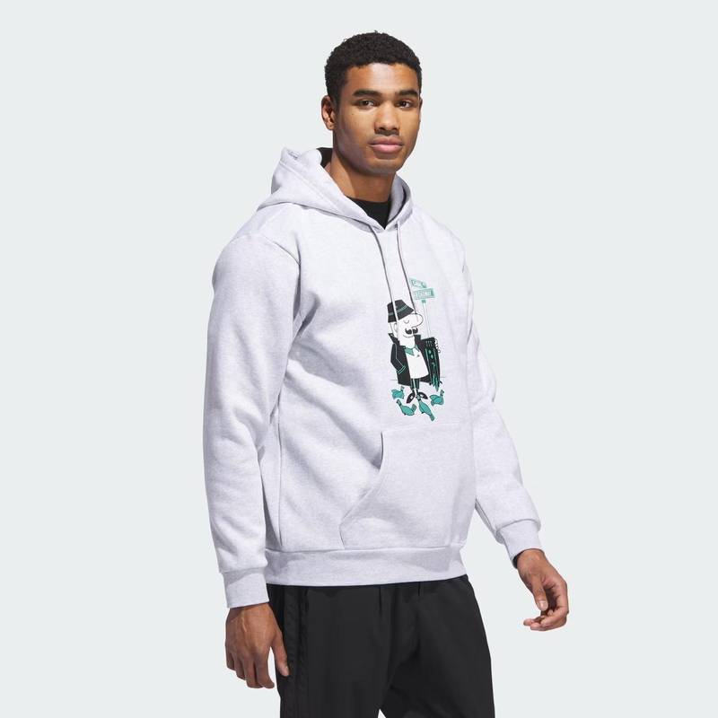 Худи мужские с графикой Chip in NYC [Golf] Adidas JX1758, рис. 2