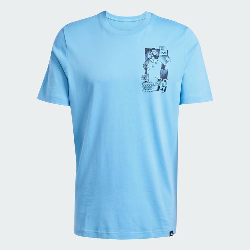 Мужская футболка Messi Icon Graphic Adidas JJ1415, рис. 3