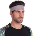 Махрова пов'язка на голову (1шт) сіра BC-5760-GR, прев. 1