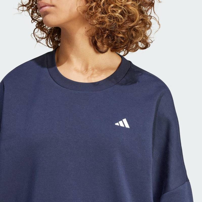 Свитшот женский Essentials Small Logo Feel Cozy Adidas IX7941, рис. 5