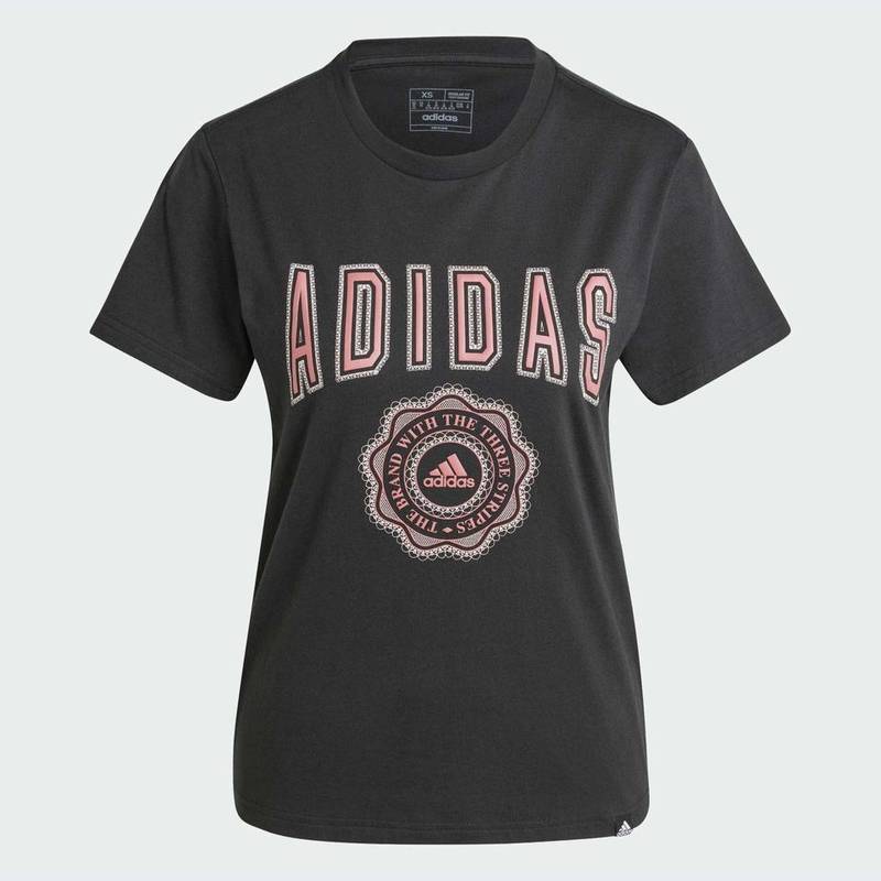 Женская футболка Collegiate Graphic Adidas IW2748, рис. 5