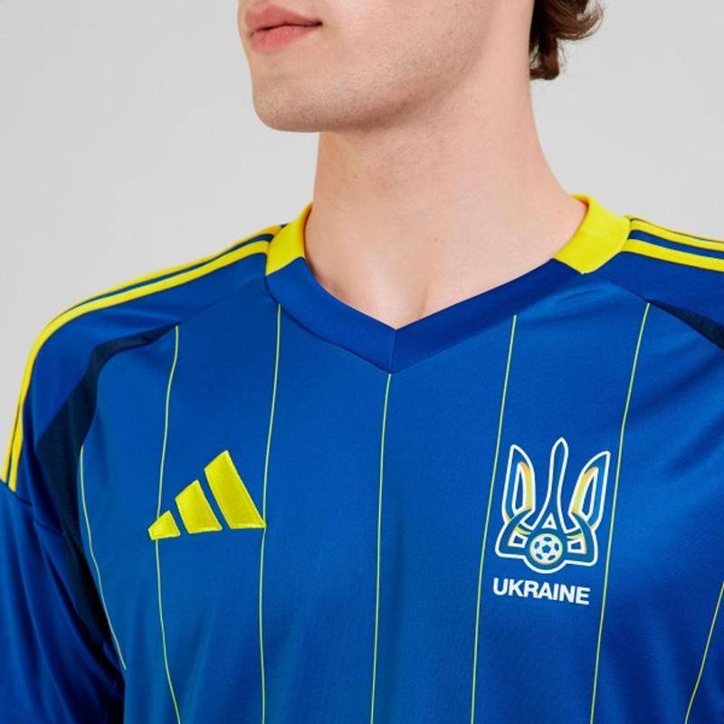 Футболка збірноі України Ukraine 24 Performance Adidas IP2175 (синя) сезон 24/25, рис. 4