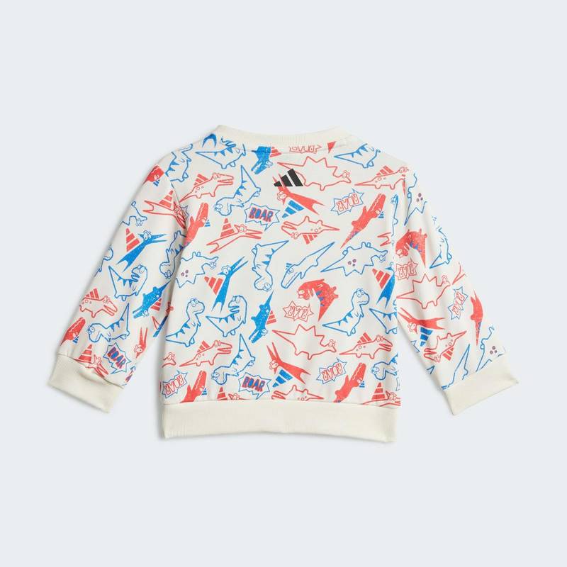 Комплект: свитшот и брюки Seasonal Essentials Adiraptor French Terry Kids Adidas JN2233, рис. 2