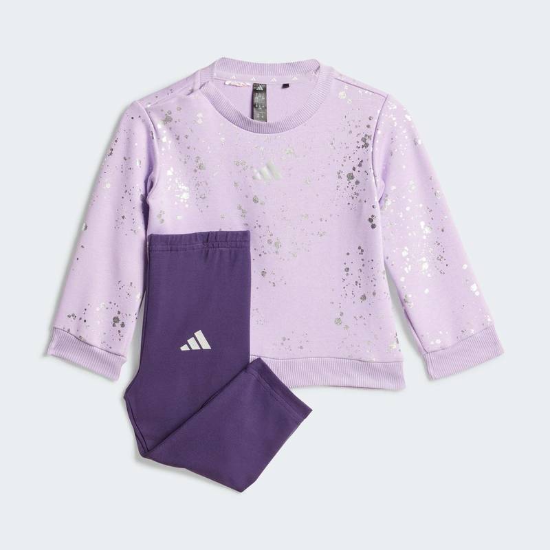 Комплект: світшот і легінси Girls Everyday Glam Kids Adidas JW2434, рис. 0