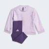 Комплект: свитшот и леггинсы Girls Everyday Glam Kids Adidas JW2434, прев. 0