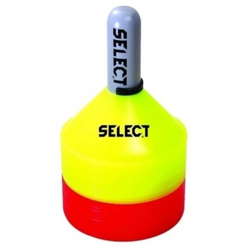 Набір маркерів Select Marker Set 24 plastic holder (h 8см) жовтий, червоний Уні OSFM DT-749500-024, рис. 0