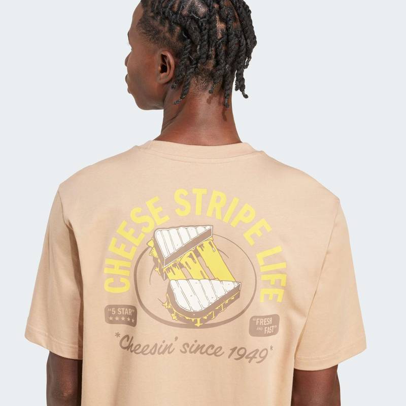 Футболка Food Grilled Cheese Graphic Adidas JM6461, рис. 4