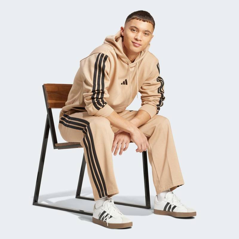 Худи Essentials 3-Stripes Fleece Adidas JX0695, рис. 2