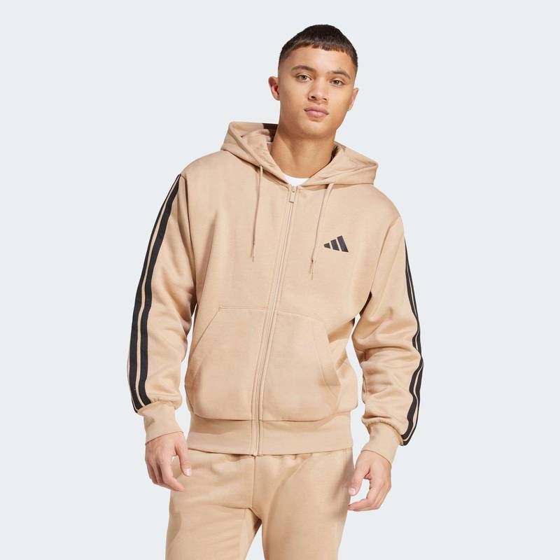 Толстовка Essentials 3-Stripes Fleece Adidas JX0745, рис. 0