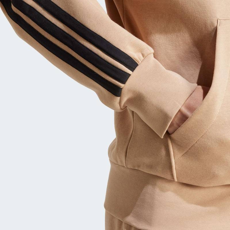 Толстовка Essentials 3-Stripes Fleece Adidas JX0745, рис. 4