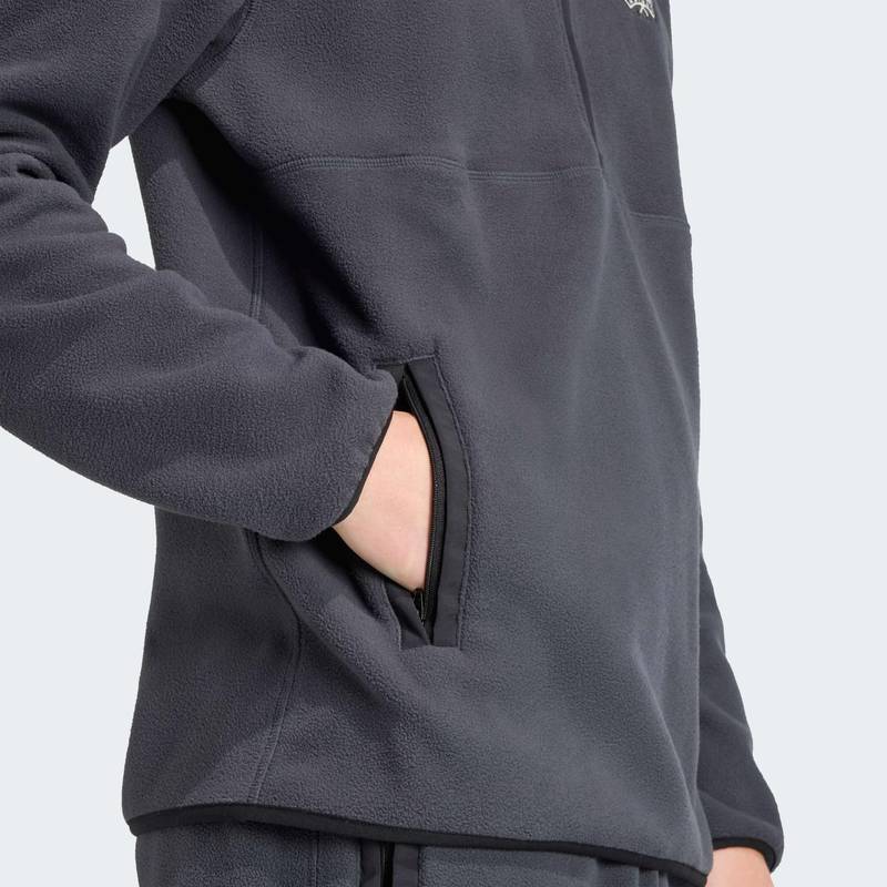 Спортивна кофта Regular Polar Fleece Quarter-Zip Adidas JX8191, рис. 4