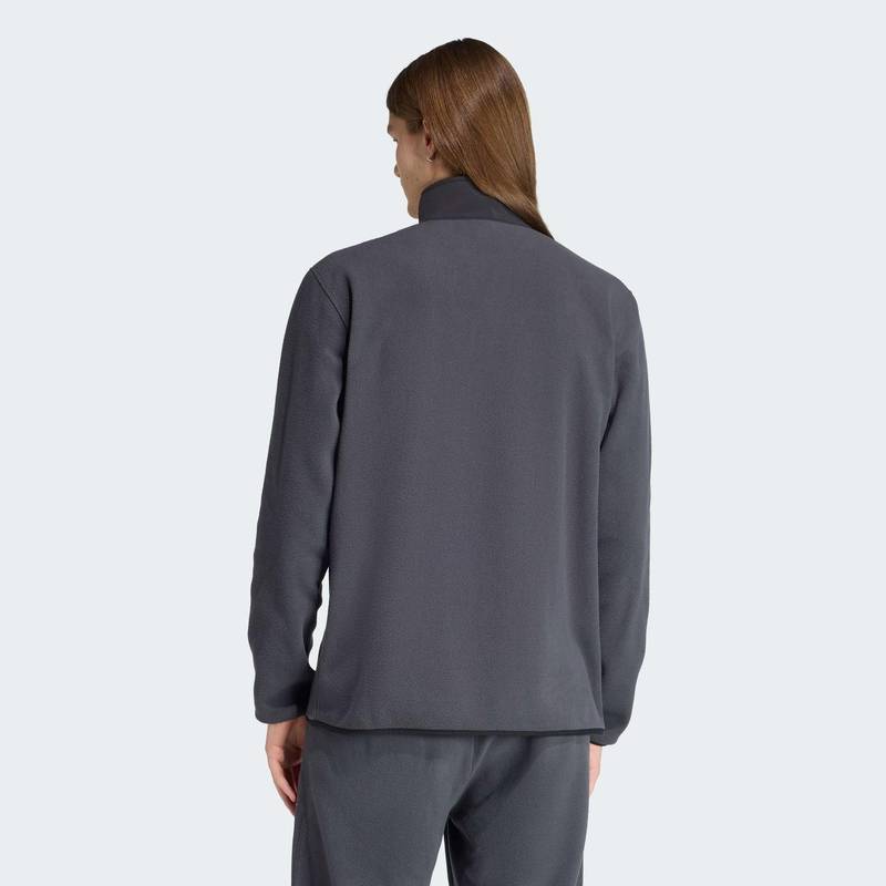 Кофта спортивная Regular Polar Fleece Quarter-Zip Adidas JX8191, рис. 1