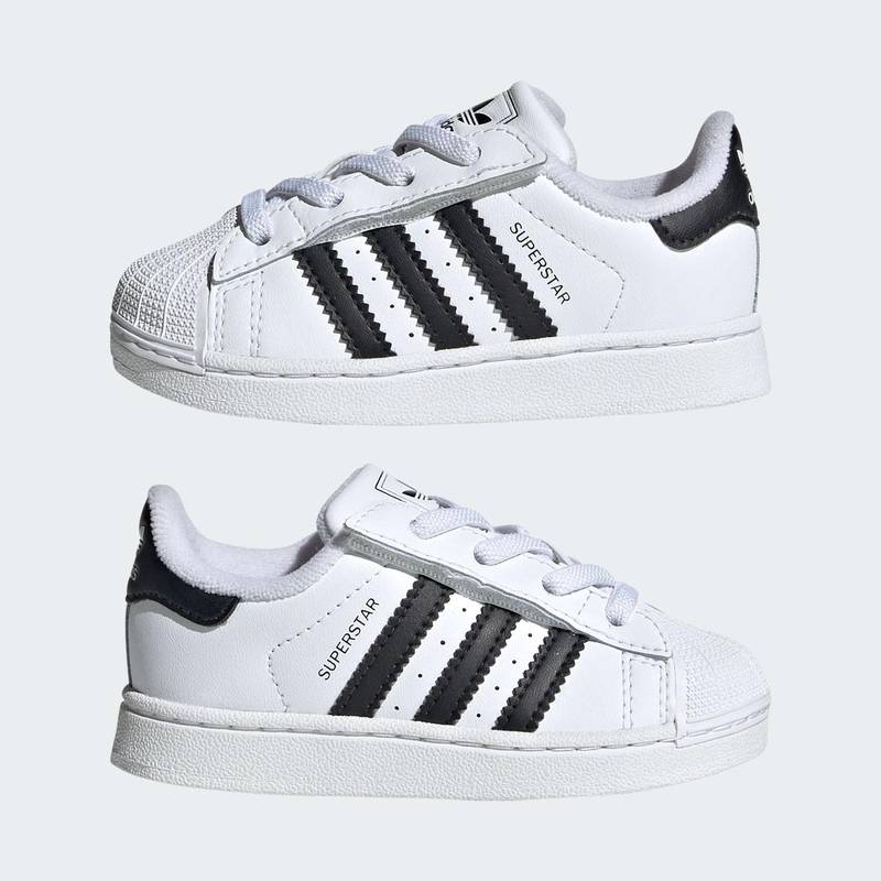 Кроссовки Superstar II Elastic Lace Kids Adidas JH9984, рис. 6