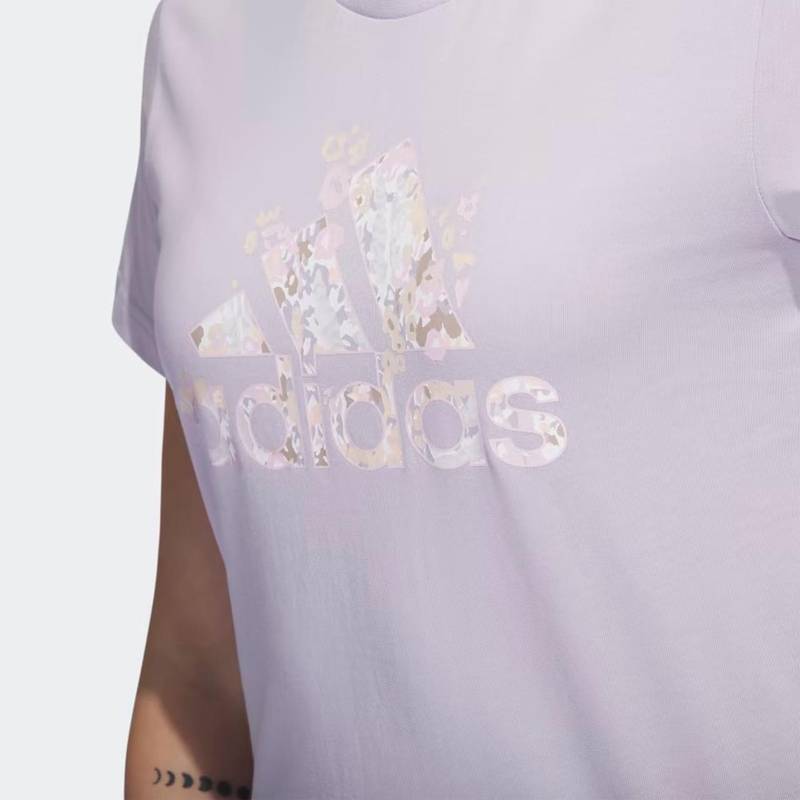 Футболка жіноча Floral Badge Of Sport Adidas H52232, рис. 4