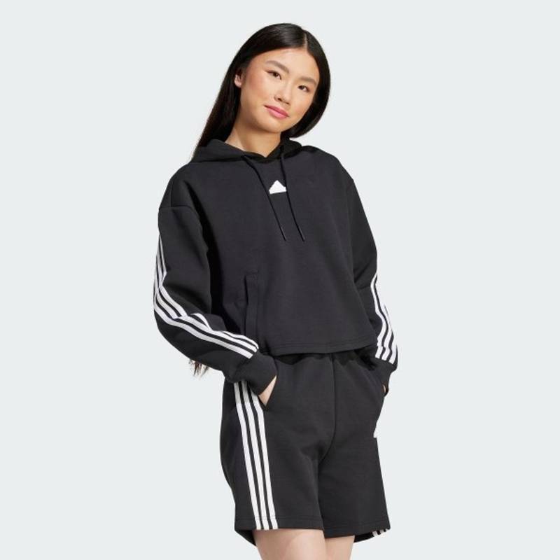 Женское худи Future Icons 3-Stripes Full Zip Sportswear Adidas IP1533, рис. 0