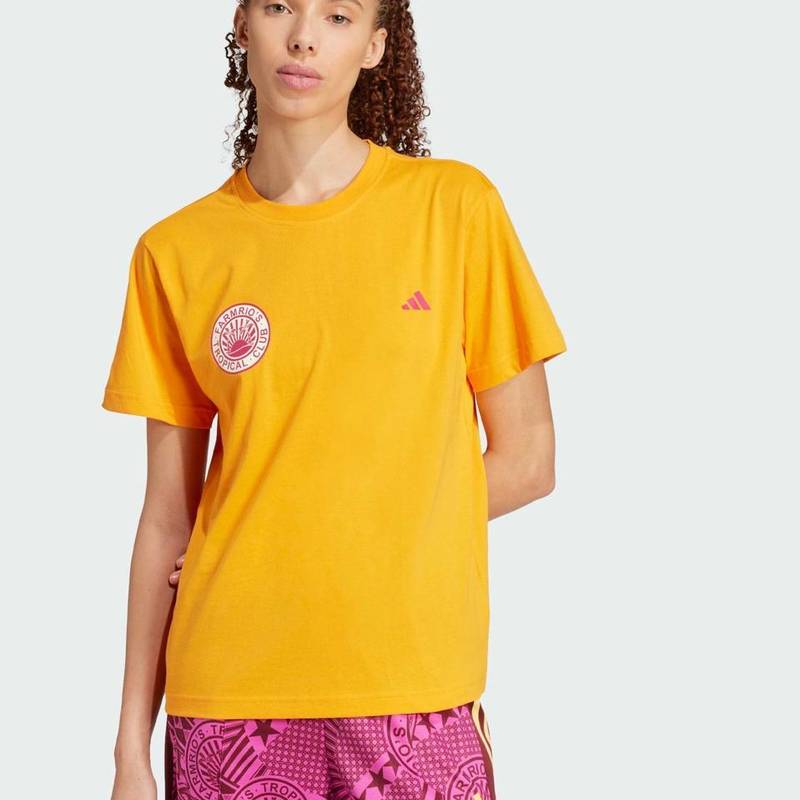 Женская футболка FARM Rio Graphics W Adidas JD6293, рис. 0