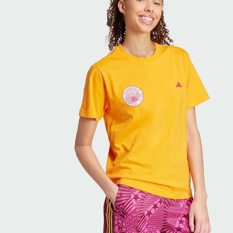 Женская футболка FARM Rio Graphics W Adidas JD6293, рис. 2