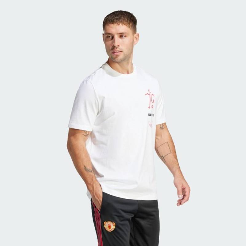 Футболка чоловіча Manchester United '91 Performance JC9389 Adidas JC9389, рис. 2