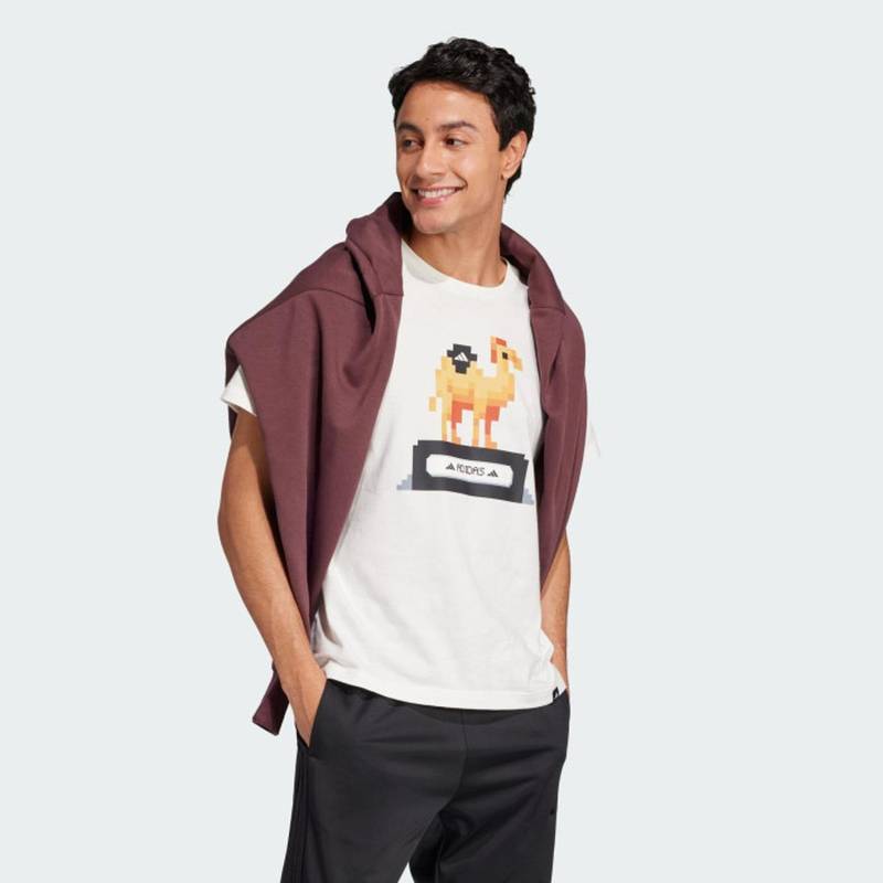 Футболка (unisex) Adidas Camel Pixel JD0101 Adidas JD0101, рис. 2