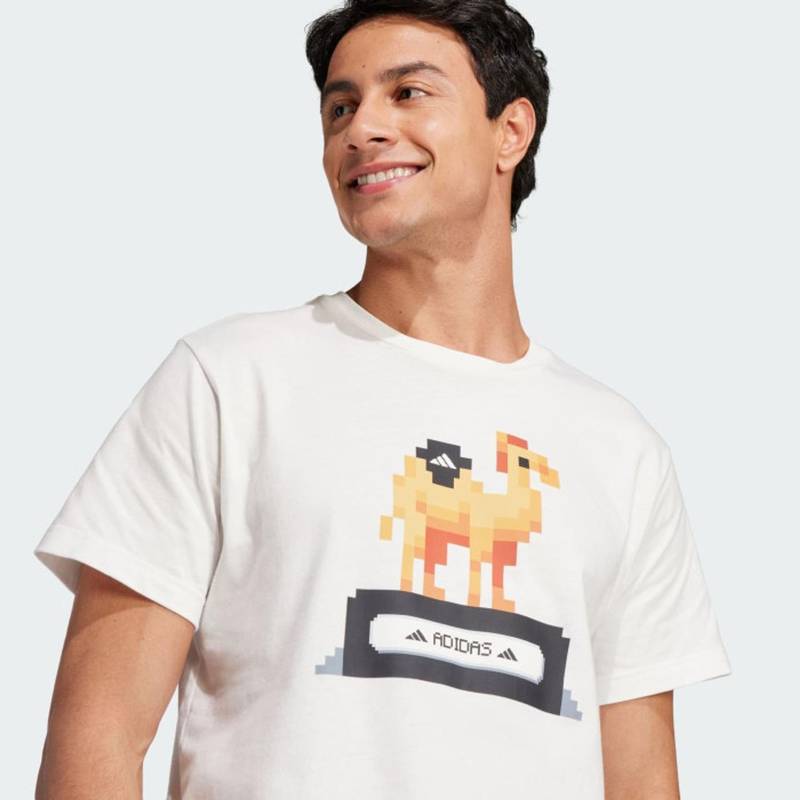 Футболка (unisex) Adidas Camel Pixel JD0101 Adidas JD0101, рис. 4