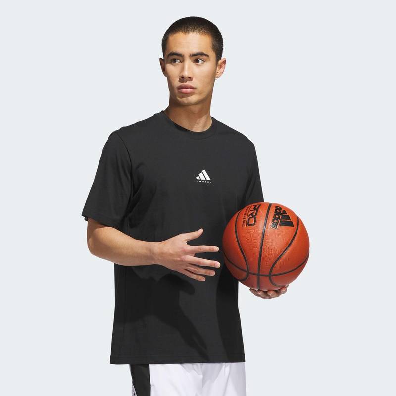 Футболка Basketball Graphic Adidas JX0083, рис. 2