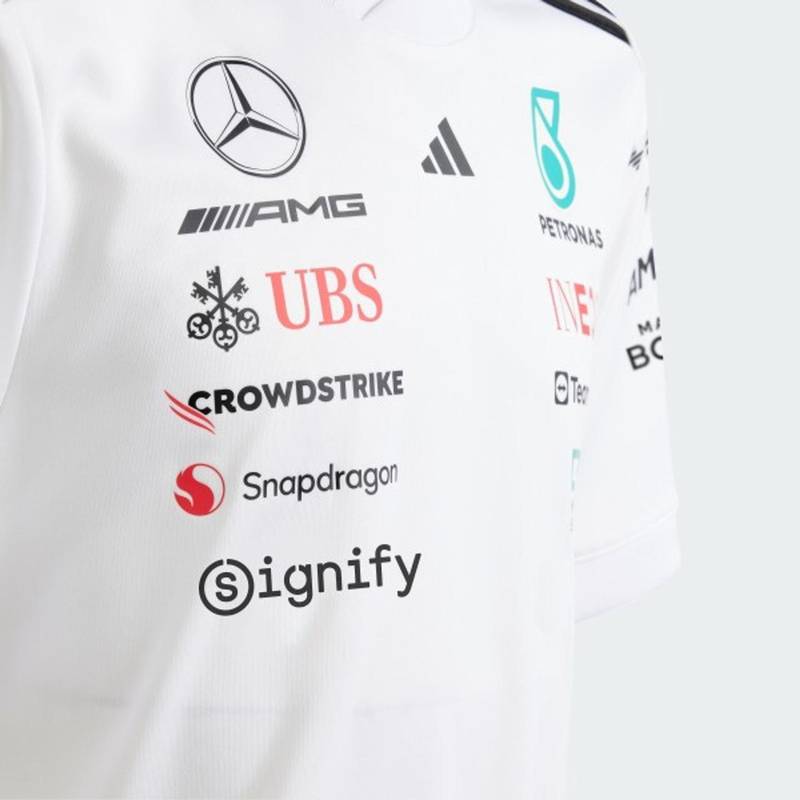 Джерсі дитяча Mercedes - AMG Petronas Formula One Team Driver Kids Performance JX5803 Adidas JX5803, рис. 2