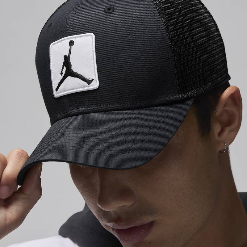 Бейсболка Jordan U RISE CAP S CB TRKR JM PTCH DS-FZ0774-010, рис. 0