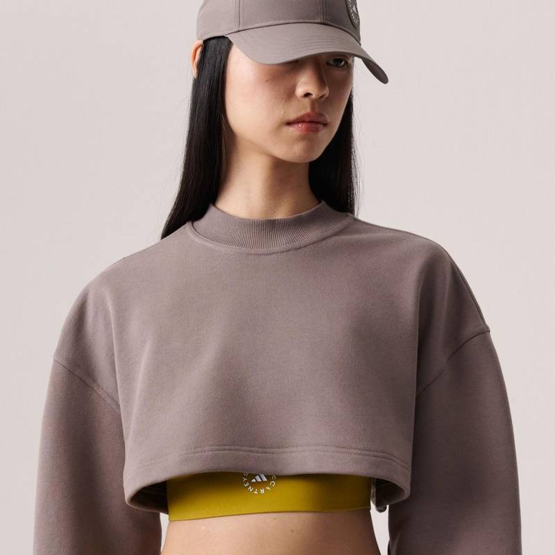 Вкорочений світшот жіночий by Stella McCartney Adidas IT8278, рис. 0
