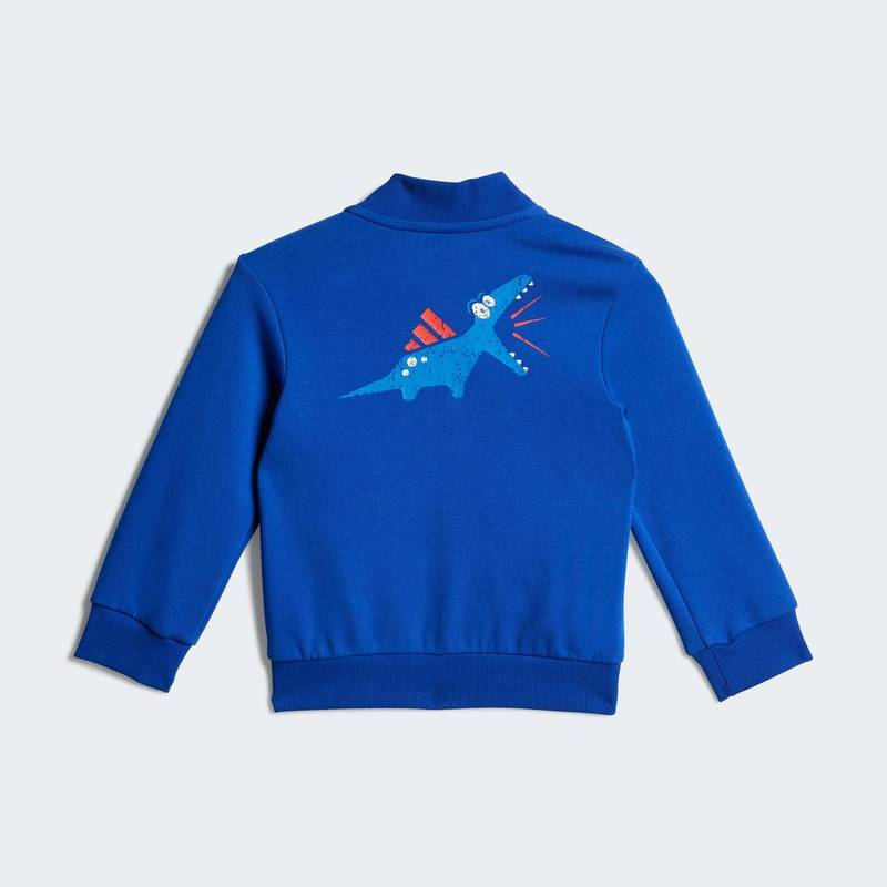 Спортивний костюм Seasonal Essentials Adiraptor Fleece Kids Adidas JN2232, рис. 2