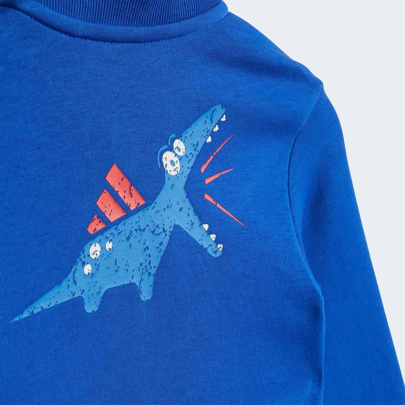 Спортивний костюм Seasonal Essentials Adiraptor Fleece Kids Adidas JN2232, рис. 5