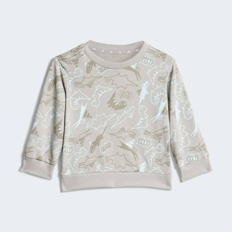 Комплект: світшот і штани Seasonal Essentials Adiraptor French Terry Kids Adidas JW2406, рис. 1