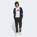 Олимпийка Future Icons 3-Stripes Full-Zip Hooded Kids Adidas JJ4801, прев. 2
