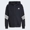 Олимпийка Future Icons 3-Stripes Full-Zip Hooded Kids Adidas JJ4801, прев. 5